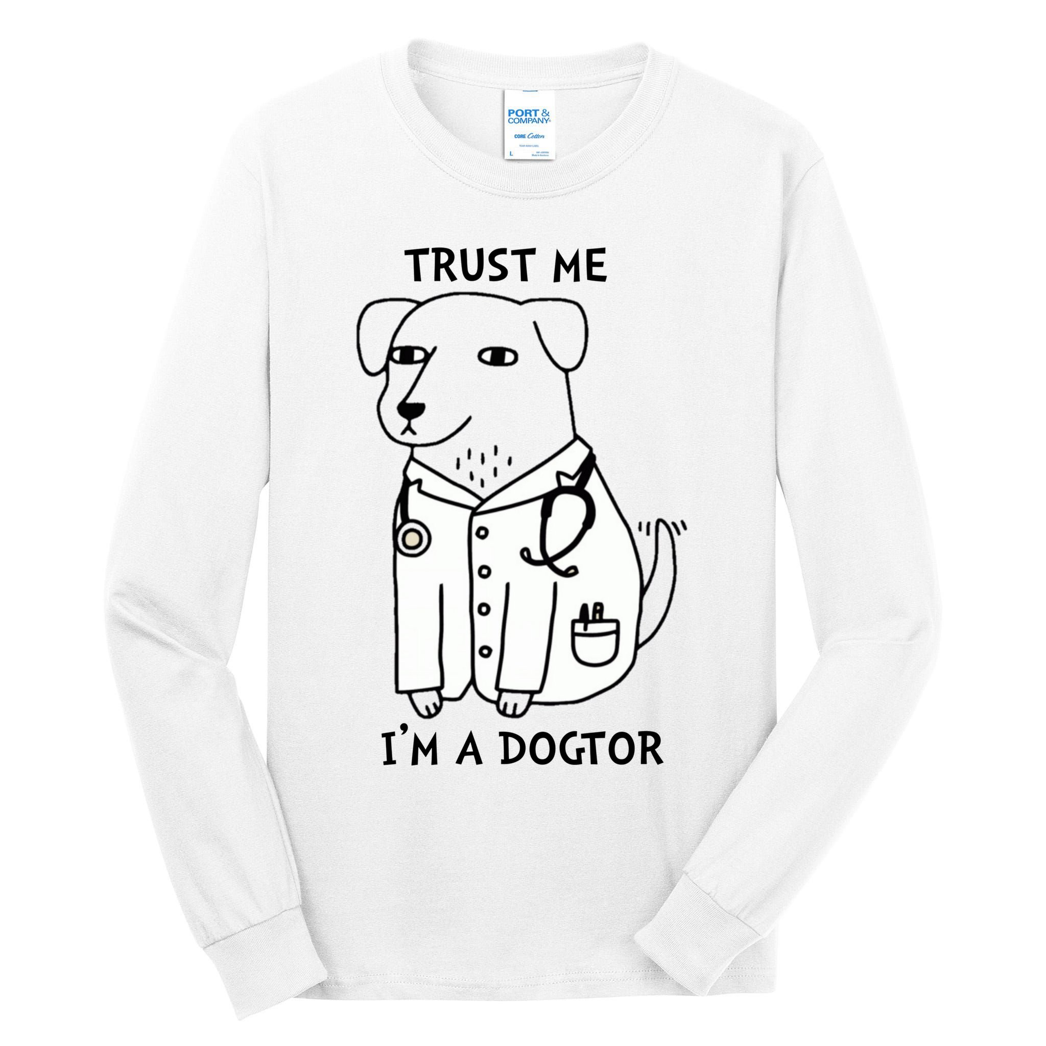Dogtor Dog Doctor Tall Long Sleeve T-Shirt