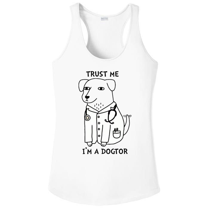 Dogtor Dog Doctor Ladies PosiCharge Competitor Racerback Tank