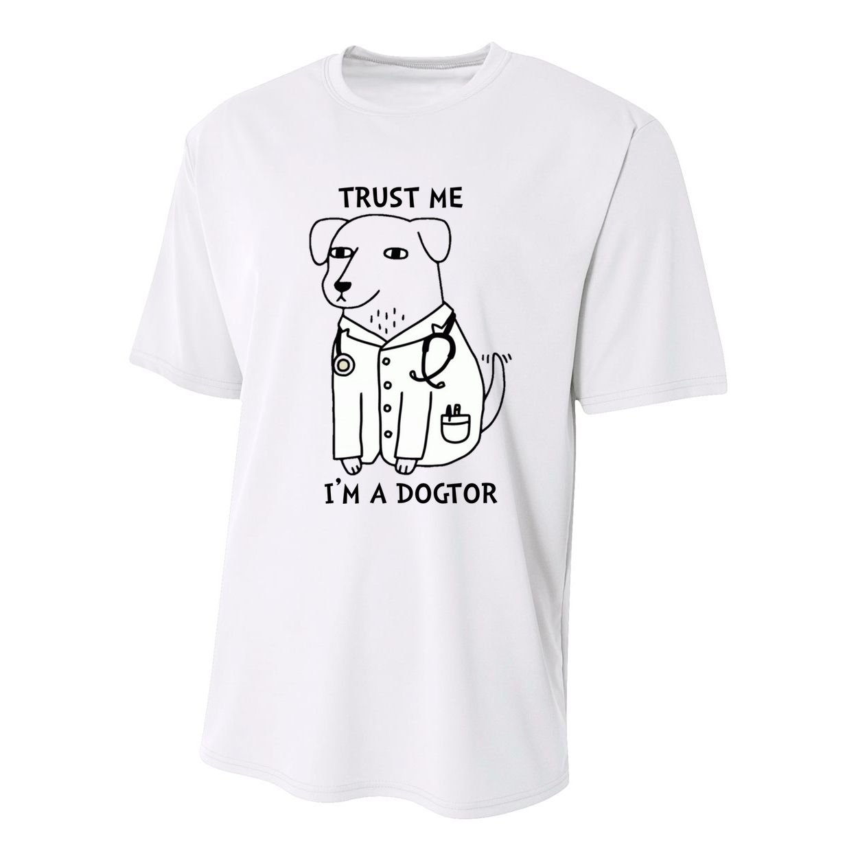 Dogtor Dog Doctor Youth Performance Sprint T-Shirt