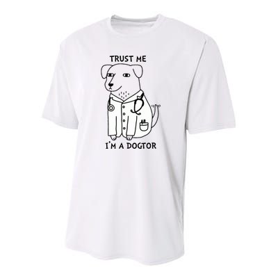 Dogtor Dog Doctor Youth Performance Sprint T-Shirt