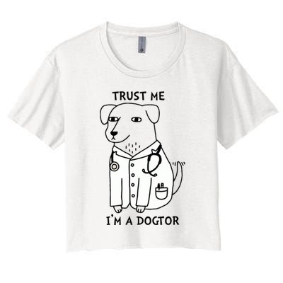 Dogtor Dog Doctor Women's Crop Top Tee