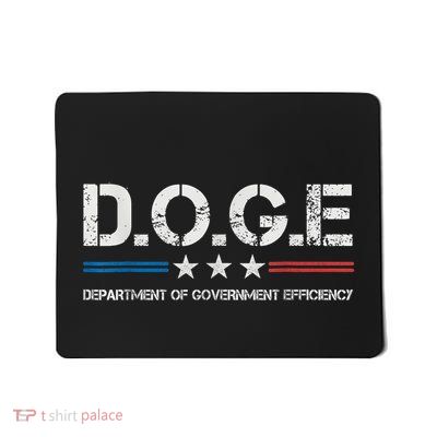Doge D.O.G.E. Department Of Government Efficiency Mousepad