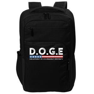 Doge D.O.G.E. Department Of Government Efficiency Impact Tech Backpack