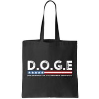 Doge D.O.G.E. Department Of Government Efficiency Tote Bag