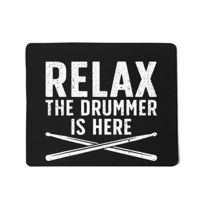 Drummer Design Drum Player Music Lover Mousepad