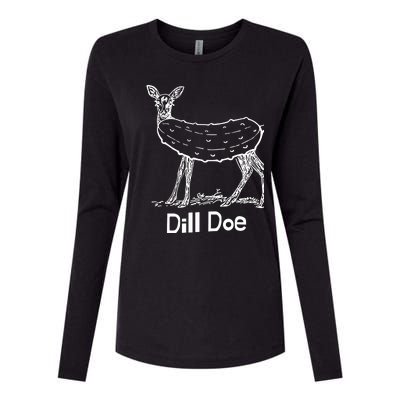 Dill Doe Womens Cotton Relaxed Long Sleeve T-Shirt