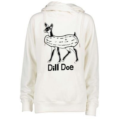 Dill Doe Womens Funnel Neck Pullover Hood