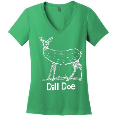 Dill Doe Women's V-Neck T-Shirt