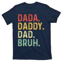 Dada Daddy Dad Bruh Fathers Day Vintage Funny Father T-Shirt