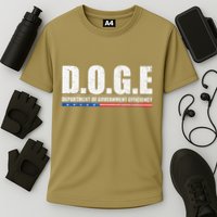 Doge D.O.G.E. Department Of Government Efficiency Cooling Performance Crew T-Shirt