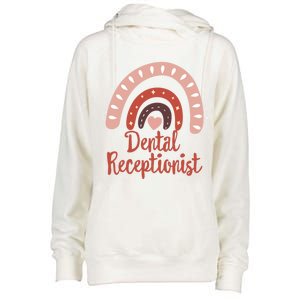 Dentistry Dentist Dental Receptionist Dental Squad Hygienist Cool Gift Womens Funnel Neck Pullover Hood