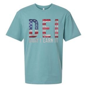 Dei Dei DidnT Earn It Joke Funny Quote Sueded Cloud Jersey T-Shirt