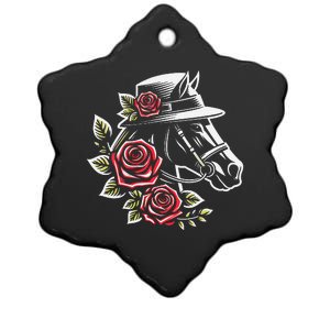 Derby Day Ddress 2024 Funny Hat Horse Racing Derby Ceramic Star Ornament