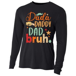 Dada Daddy Dad Bruh Cooling Performance Long Sleeve Crew