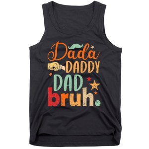 Dada Daddy Dad Bruh Tank Top