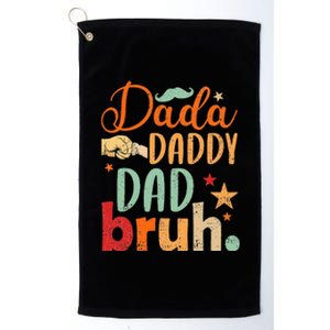 Dada Daddy Dad Bruh Platinum Collection Golf Towel