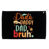 Dada Daddy Dad Bruh Grommeted Golf Towel