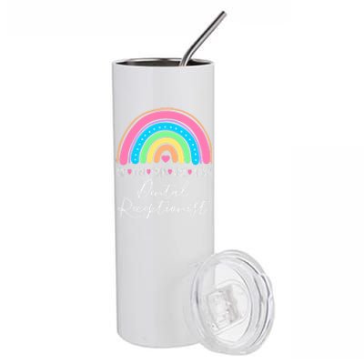 Dentistry Dentist Dental Receptionist Dental Squad Hygienist Funny Gift Stainless Steel Tumbler