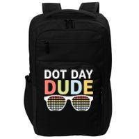 Dot Day Dotted Dude Glasses Impact Tech Backpack