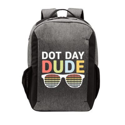 Dot Day Dotted Dude Glasses Vector Backpack