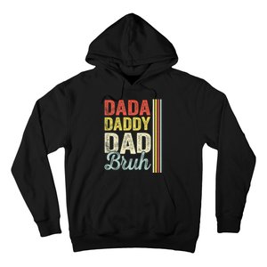 Dada Daddy Dad Bruh Hoodie