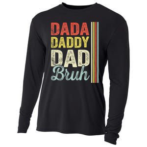 Dada Daddy Dad Bruh Cooling Performance Long Sleeve Crew