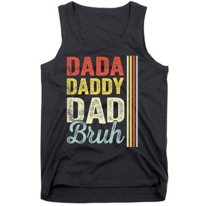 Dada Daddy Dad Bruh Tank Top