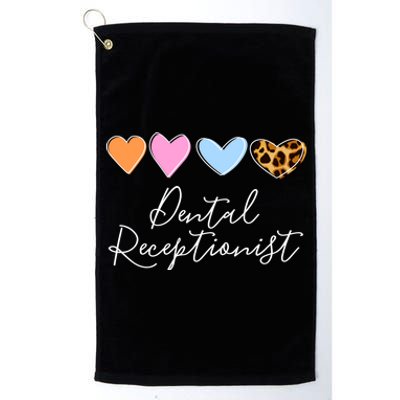 Dentistry Dentist Dental Receptionist Dental Squad Hygienist Gift Platinum Collection Golf Towel