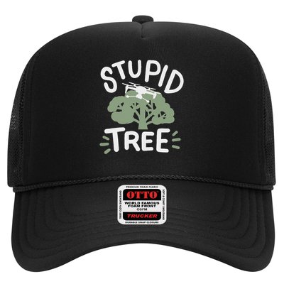 Drone Drones Drone Pilot Fpv Stupid Tree Trucker Hat
