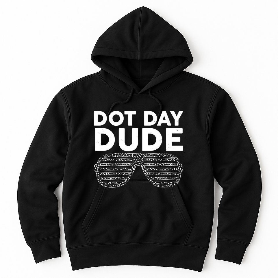 Dot Day Dude Shutter Shades Sunglasses Hoodie