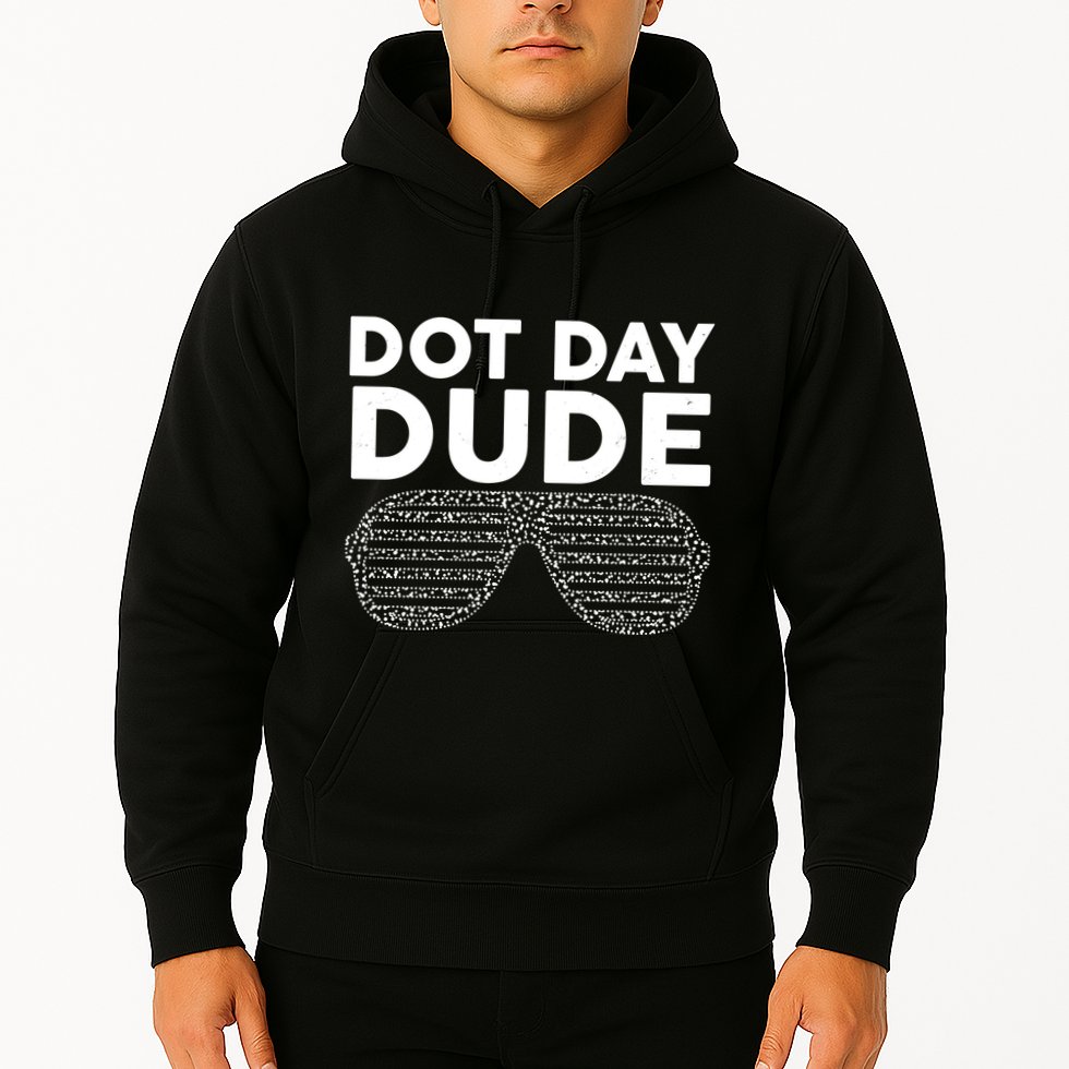 Dot Day Dude Shutter Shades Sunglasses Hoodie