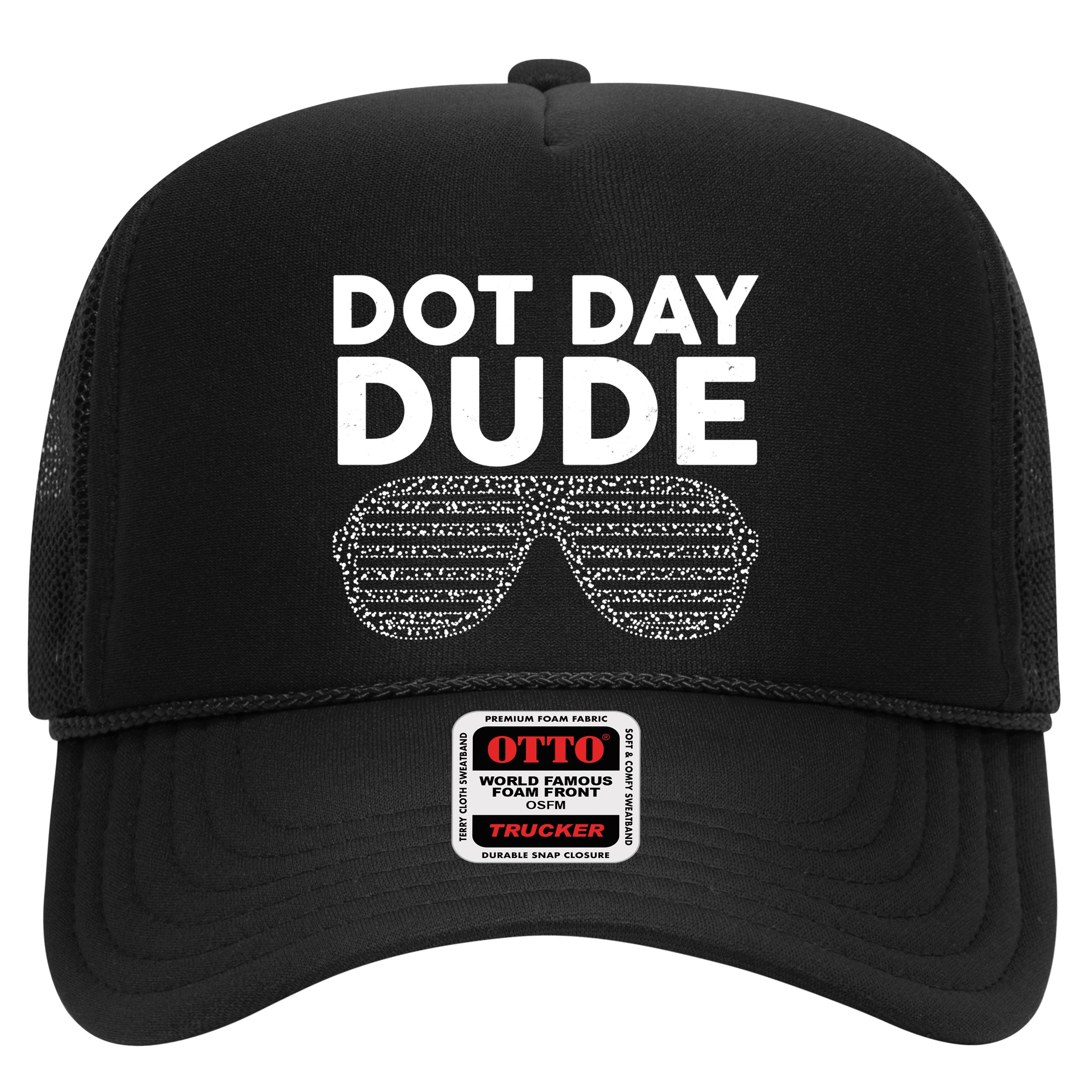 Dot Day Dude Shutter Shades Sunglasses Hat