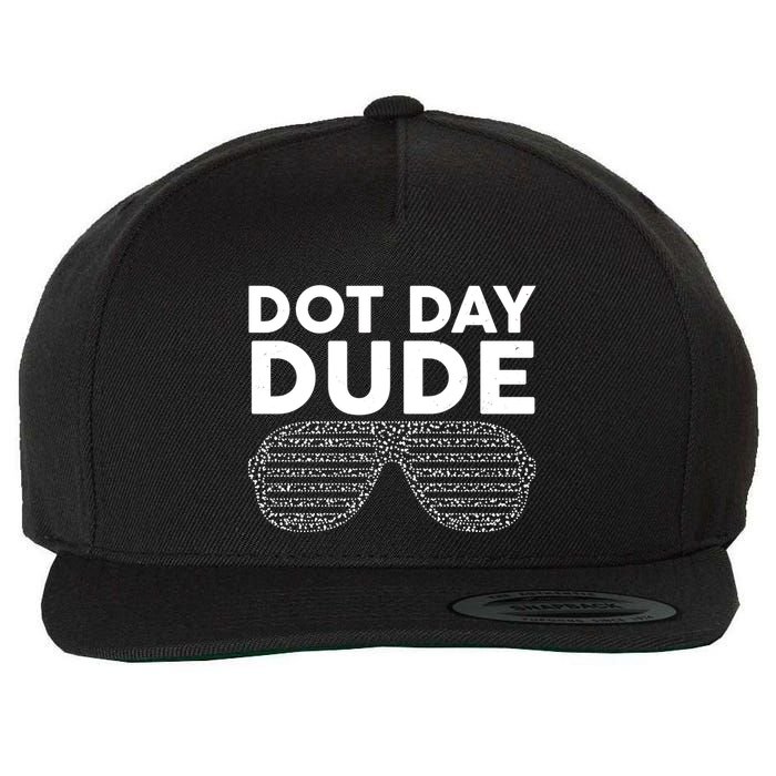 Dot Day Dude Shutter Shades Sunglasses Wool Snapback Cap