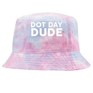 Dot Day Dude Shutter Shades Sunglasses Tie-Dyed Bucket Hat