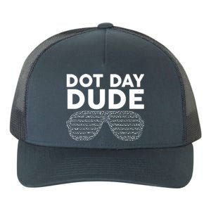 Dot Day Dude Shutter Shades Sunglasses Yupoong Adult 5-Panel Trucker Hat