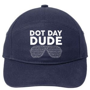 Dot Day Dude Shutter Shades Sunglasses 7-Panel Snapback Hat