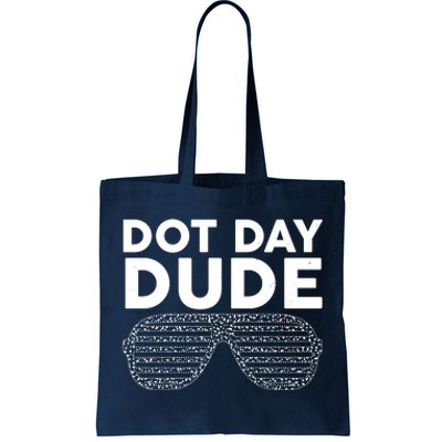 Dot Day Dude Shutter Shades Sunglasses Tote Bag