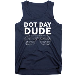 Dot Day Dude Shutter Shades Sunglasses Tank Top