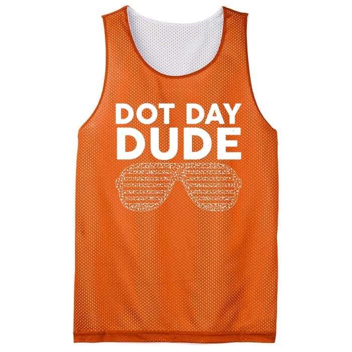 Dot Day Dude Shutter Shades Sunglasses Mesh Reversible Basketball Jersey Tank