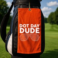 Dot Day Dude Shutter Shades Sunglasses Golf Towel