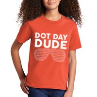 Dot Day Dude Shutter Shades Sunglasses Kids T-Shirt