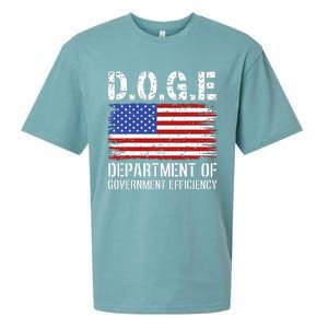 D.O.G.E Doge Department Of Government Efficiency Sueded Cloud Jersey T-Shirt