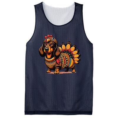 Doxie Dachshund Dog Turkey Mesh Reversible Basketball Jersey Tank