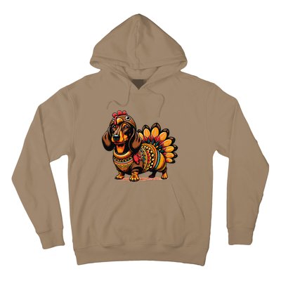 Doxie Dachshund Dog Turkey Hoodie