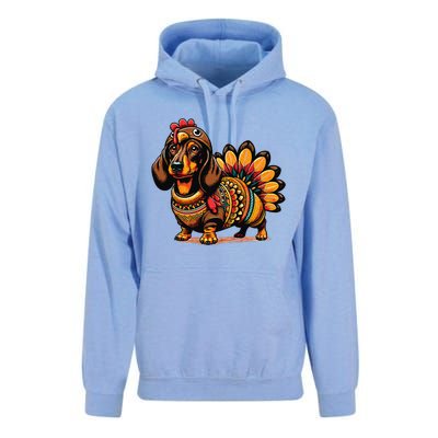 Doxie Dachshund Dog Turkey Unisex Surf Hoodie