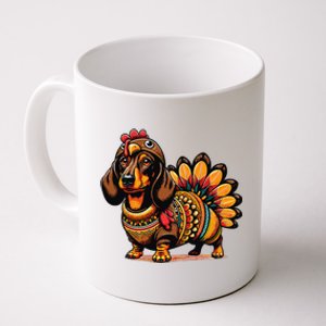 Doxie Dachshund Dog Turkey Coffee Mug