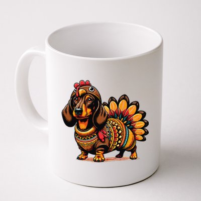 Doxie Dachshund Dog Turkey Coffee Mug