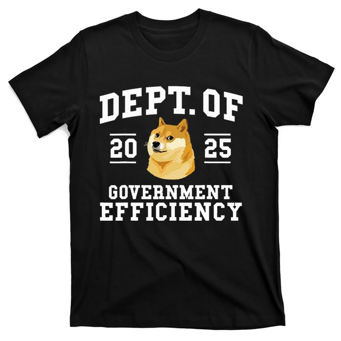 Doge D.O.G.E Department Of Government Efficiency Trump 2024 T-Shirt