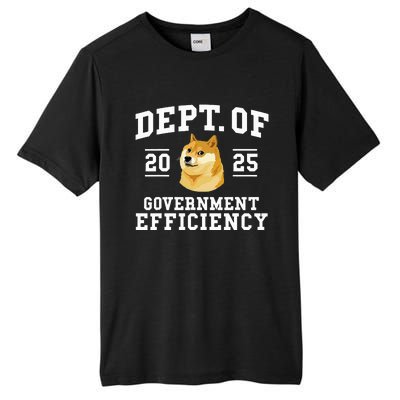 Doge D.O.G.E Department Of Government Efficiency Trump 2024 Tall Fusion ChromaSoft Performance T-Shirt