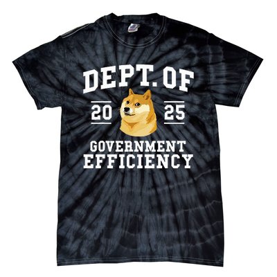 Doge D.O.G.E Department Of Government Efficiency Trump 2024 Tie-Dye T-Shirt